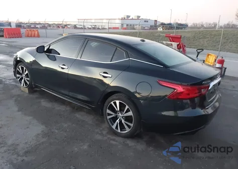2017 Nissan Maxima 3.5 S из США, поврежденный, VIN 1N4AA6AP9HC392881